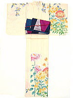 撫松庵の創作ゆかた　菊