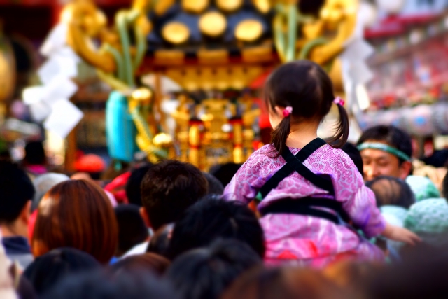 子供の初めてのお祭りを特別な一日に