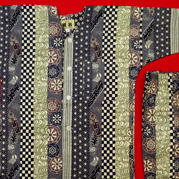 子供用鯉口シャツ上下組 ダボシャツ上下組 送料無料 新柄発表 義若 の個性的なオリジナル商品満載 専門店 通販 販売店