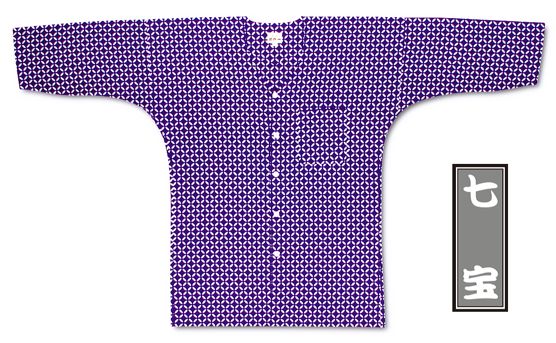 お祭り 衣装 鯉口シャツ 江戸一 祭り衣装 七宝 注染 粋 祭り シャツ 東京江戸一 柄シャツ 染め お祭り用品 男性 メンズ 女性 レディース お祭り 衣装 鯉口シャツ 江戸一 祭り衣装 七宝 注染 粋 祭り シャツ